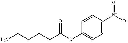 4-nitrophenyl ester -5-amino- Pentanoic acid Struktur