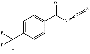 4-(Trifluoromethyl)benzoyl isothiocyanate Struktur