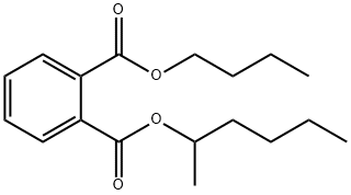 n-Butyl-n-hexyl phthalate Struktur