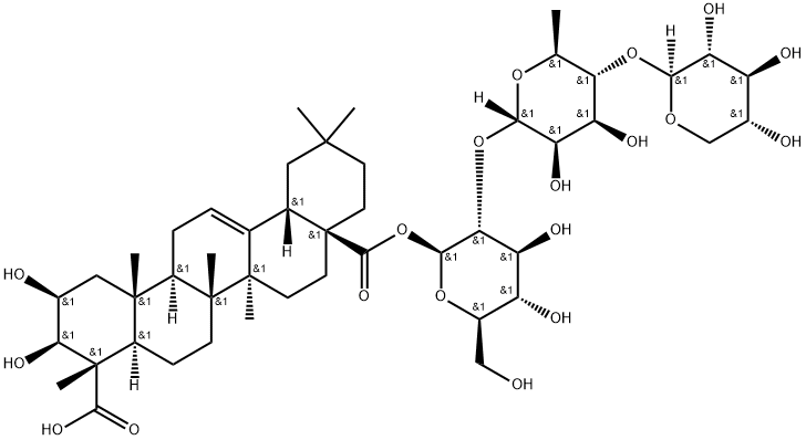 Polygalasaponin E Struktur