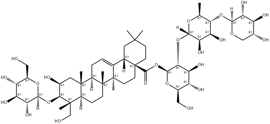 Polygalasaponin F Struktur