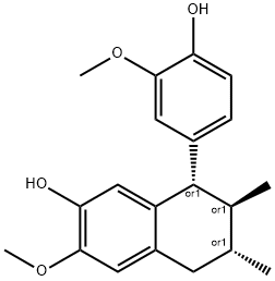 (+)-Guaiacin Struktur