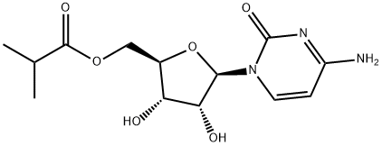 Cytidine, 5'-(2-methylpropanoate) (9CI) Struktur