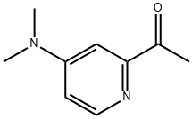 Ethanone, 1-[4-(dimethylamino)-2-pyridinyl]- Struktur