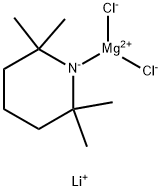 2,2,6,6-Tetramethylpiperidinylmagnesium chloride lithium chloride complex Struktur