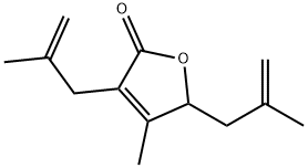 2(5H)-Furanone, 4-methyl-3,5-bis(2-methyl-2-propen-1-yl)-