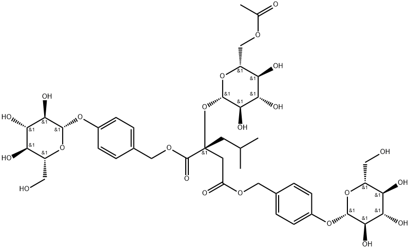 Gymnoside III Struktur