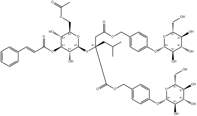 Gymnoside VII Struktur