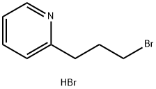 Pyridine, 2-(3-bromopropyl)-, hydrobromide (1:1) Struktur