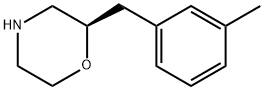 Morpholine, 2-[(3-methylphenyl)methyl]-, (2R)- Struktur