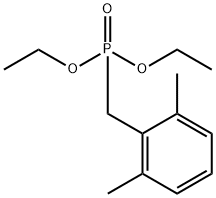 Phosphonic acid, [(2,6-dimethylphenyl)methyl]-, diethyl ester (9CI) Struktur