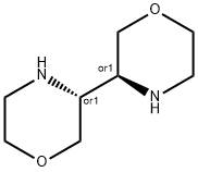 3,3'-Bimorpholine, (3R,3'S)-rel- Structure