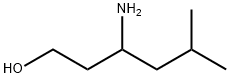 1-Hexanol, 3-amino-5-methyl- Struktur