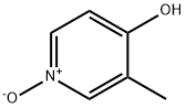 4-Pyridinol,3-methyl-,1-oxide(6CI,7CI) Struktur