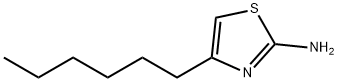 2-Thiazolamine, 4-hexyl- Struktur