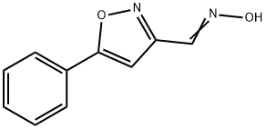 3-Isoxazolecarboxaldehyde, 5-phenyl-, oxime