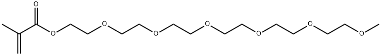 m-PEG6-2-methylacrylate Struktur