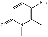 2(1H)-Pyridinone, 5-amino-1,6-dimethyl- Struktur