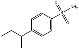 Benzenesulfonamide, 4-(1-methylpropyl)- Struktur