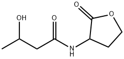 N-[(RS)-3-Hydroxybutyryl]-L-homoserine lactone Struktur