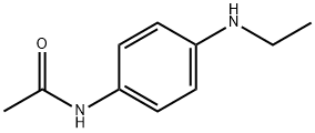 Acetamide, N-[4-(ethylamino)phenyl]- Struktur