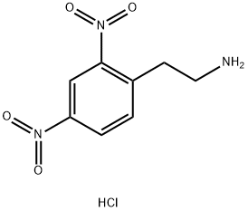 Benzeneethanamine, 2,4-dinitro-, hydrochloride (1:1) Struktur