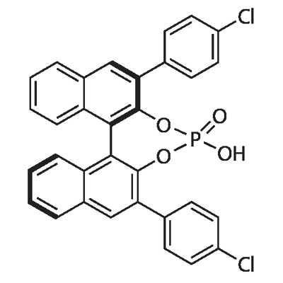 (11bR)-2,6-Bis(4-chlorophenyl)-4-hydroxy-4-oxide-dinaphtho[2,1-d:1',2'-f][1,3,2]dioxaphosphepin Struktur