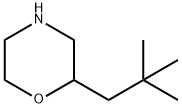 Morpholine, 2-(2,2-dimethylpropyl)- Struktur