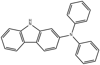 9H-Carbazol-2-amine, N,N-diphenyl- Struktur