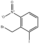 Benzene, 2-(bromomethyl)-1-iodo-3-nitro- Struktur