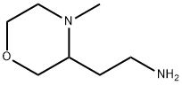 3-Morpholineethanamine, 4-methyl- Struktur