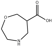 1,4-Oxazepine-6-carboxylic acid, hexahydro- Structure