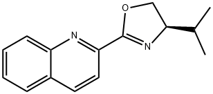 (R)-4-Isopropyl-2-(quinolin-2-yl)-4,5-dihydrooxazole Struktur