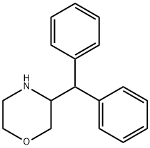 3-Benzhydryl-morpholine Struktur