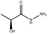 Propanoic acid, 2-hydroxy-, hydrazide, (2S)- Struktur