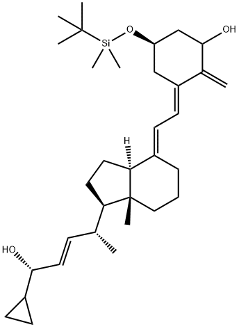 Cyclohexanol, 3-[(2E)-2-[(1R,3aS,4E,7aR)-1-[(1R,2E,4S)-4-cyclopropyl-4-hydroxy-1-methyl-2-buten-1-yl]octahydro-7a-methyl-4H-inden-4-ylidene]ethylidene]-5-[[(1,1-dimethylethyl)dimethylsilyl]oxy]-2-methylene-, (3E,5R)-