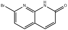 1,8-Naphthyridin-2(1H)-one, 7-bromo- Struktur