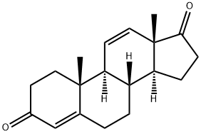 Androsta-4,11-diene-3,17-dione (9CI) Struktur