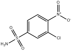 Benzenesulfonamide, 3-chloro-4-nitro- Struktur