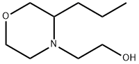 4-Morpholineethanol, 3-propyl- Struktur