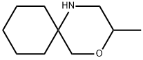 4-Oxa-1-azaspiro[5.5]undecane,3-methyl- Struktur