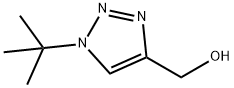 1H-1,2,3-Triazole-4-methanol, 1-(1,1-dimethylethyl)- Struktur