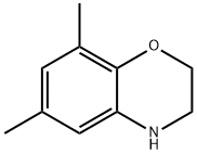 2H-1,4-Benzoxazine, 3,4-dihydro-6,8-dimethyl- Struktur