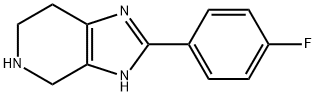 2-(4-fluorophenyl)-3H,4H,5H,6H,7H-imidazo[4,5-c]pyridine Struktur