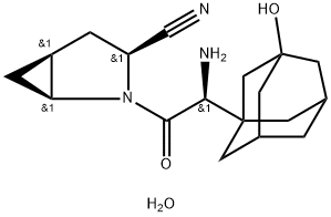 沙格列汀單水化合物, 945667-22-1, 結(jié)構(gòu)式