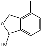 4-Methyl-1,3-dihydro-2,1-benzoxaborol-1-ol Struktur