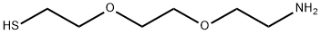 Ethanethiol, 2-[2-(2-aminoethoxy)ethoxy]- Struktur