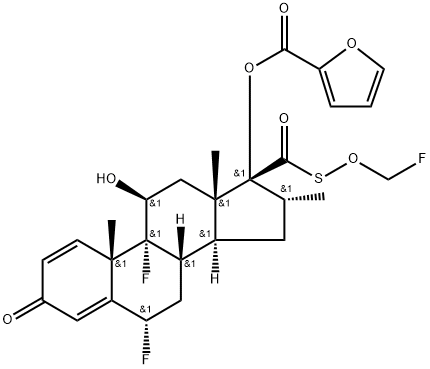 Fluticasone Furoate Impurity 4 Struktur