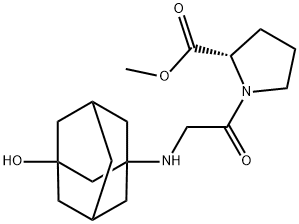 Vildagliptin Carboxylic Acid Methyl Ester Struktur