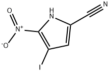 4-Iodo-5-nitro-1H-pyrrole-2-carbonitrile Struktur